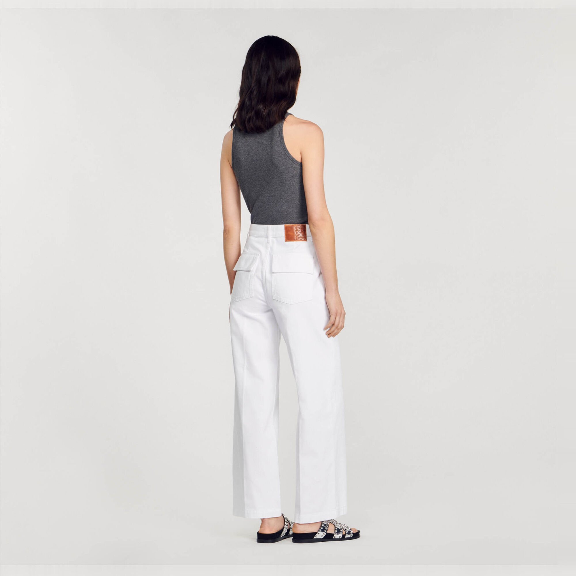 Jeans met grote zakken