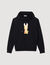 Sweater met capuchon en konijnenprint