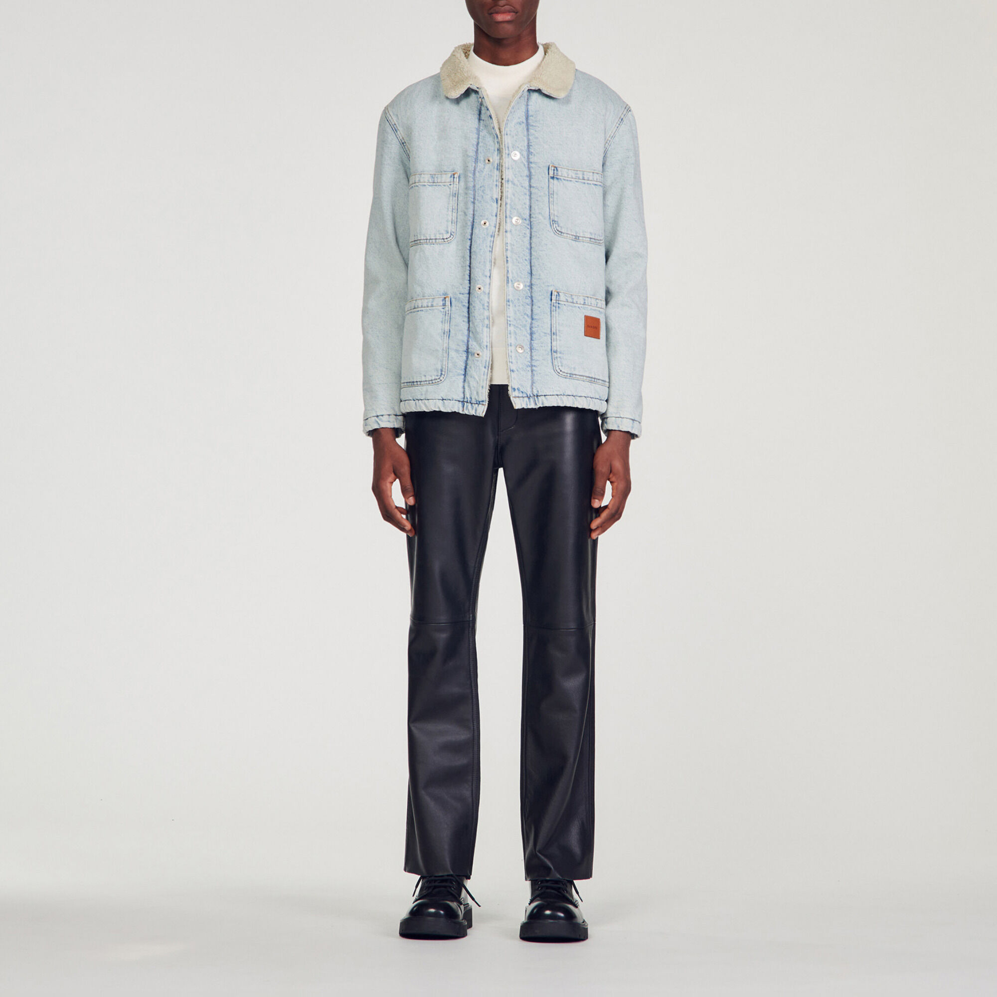 Denim werkjasje