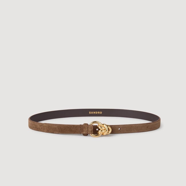 Suède leren riem