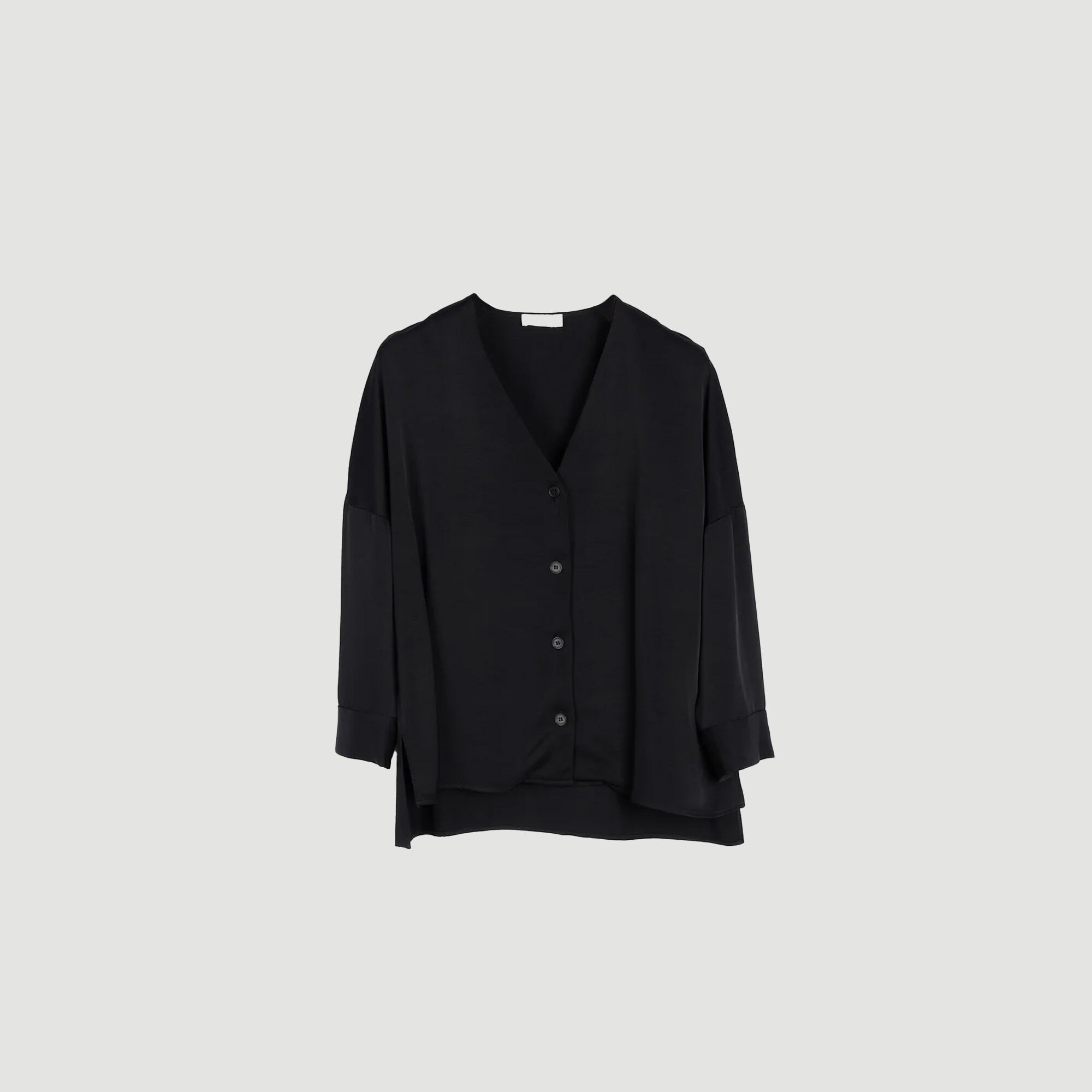 Overhemdblouse met knopen - Vrouw | Sandro