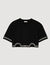 Kort T-shirt met stras