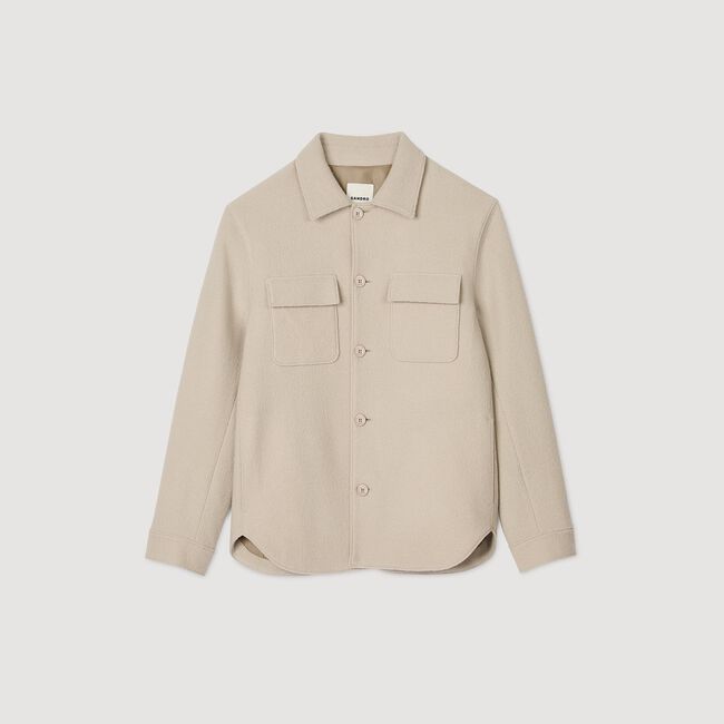Overshirt met knoopsluiting