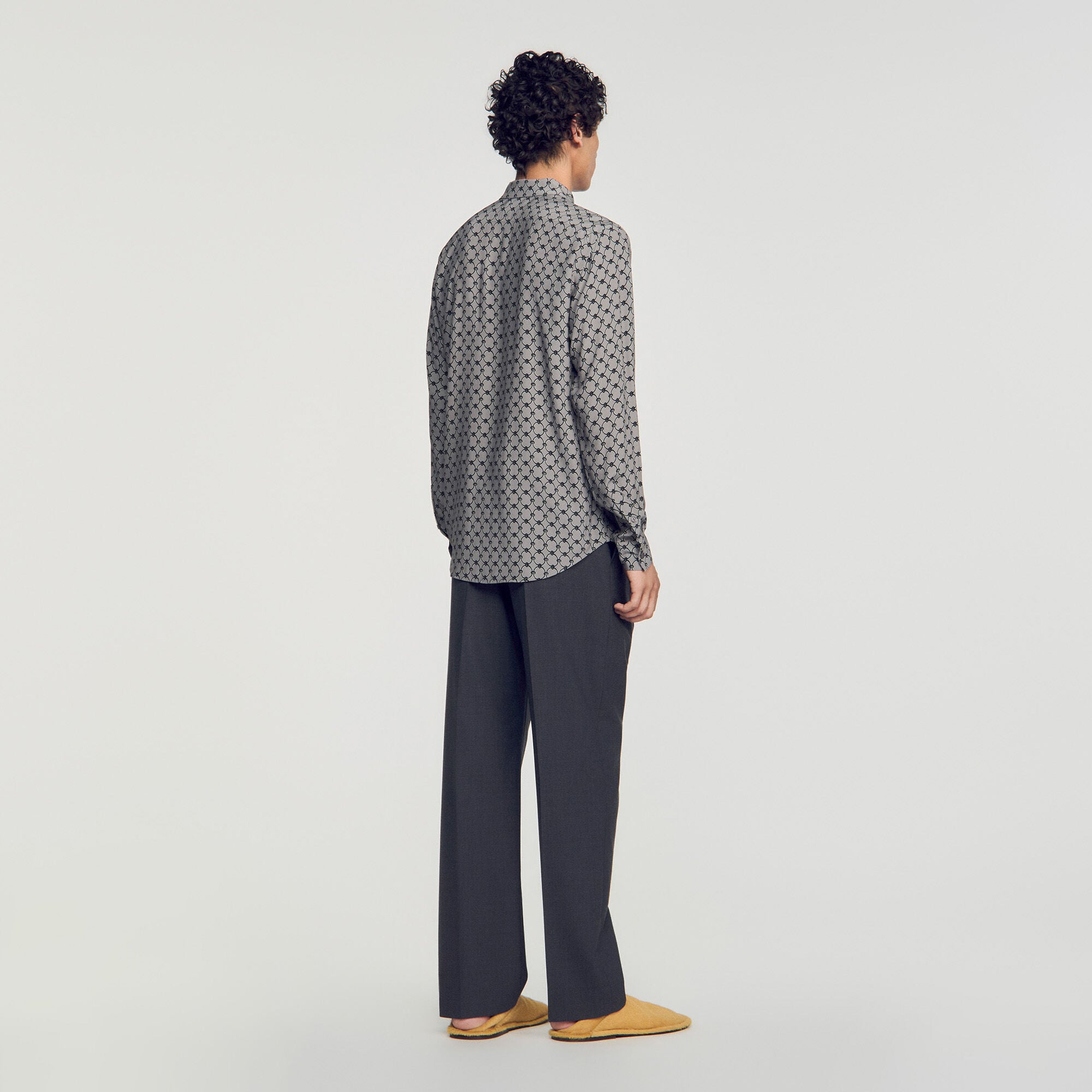 Overhemd met kettingprint - Man | Sandro
