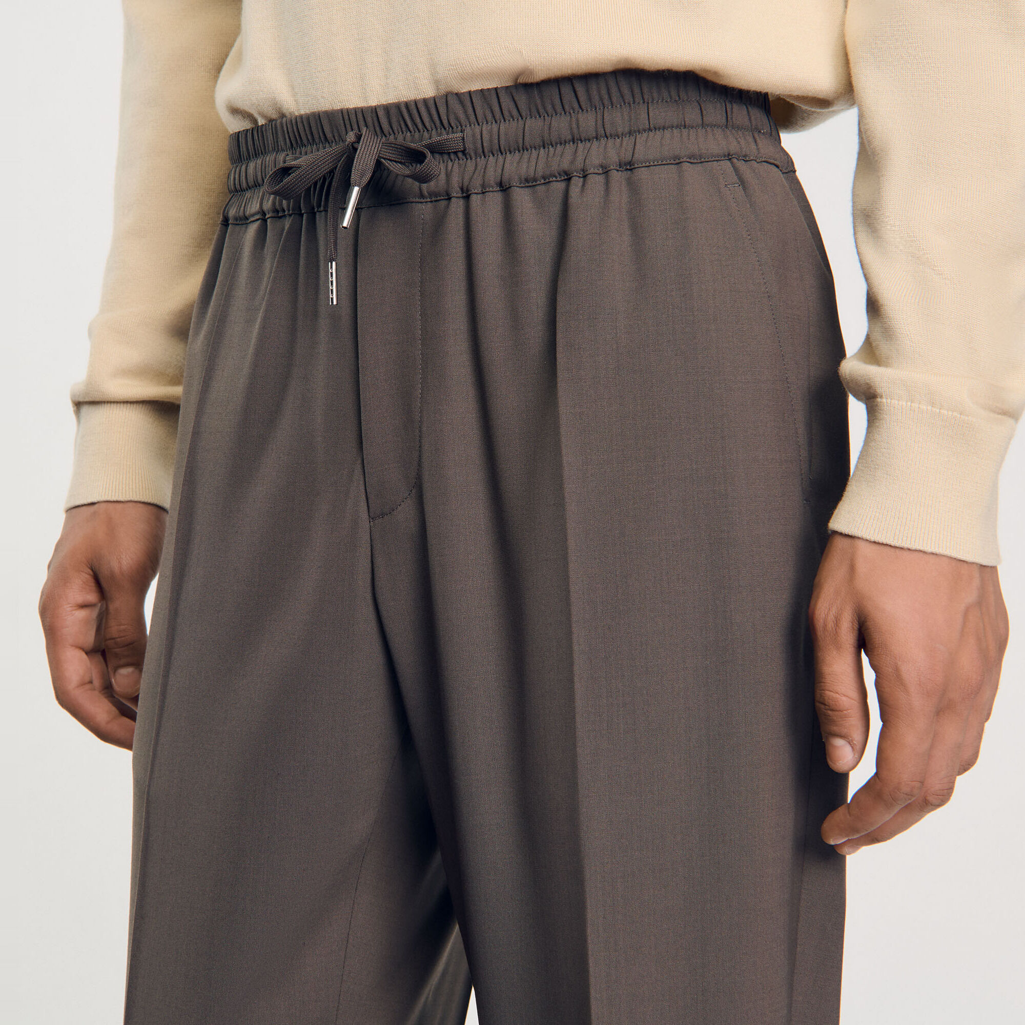 Broek met elastische taille - Man | Sandro