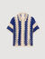 Cardigan tweekleurig breisel