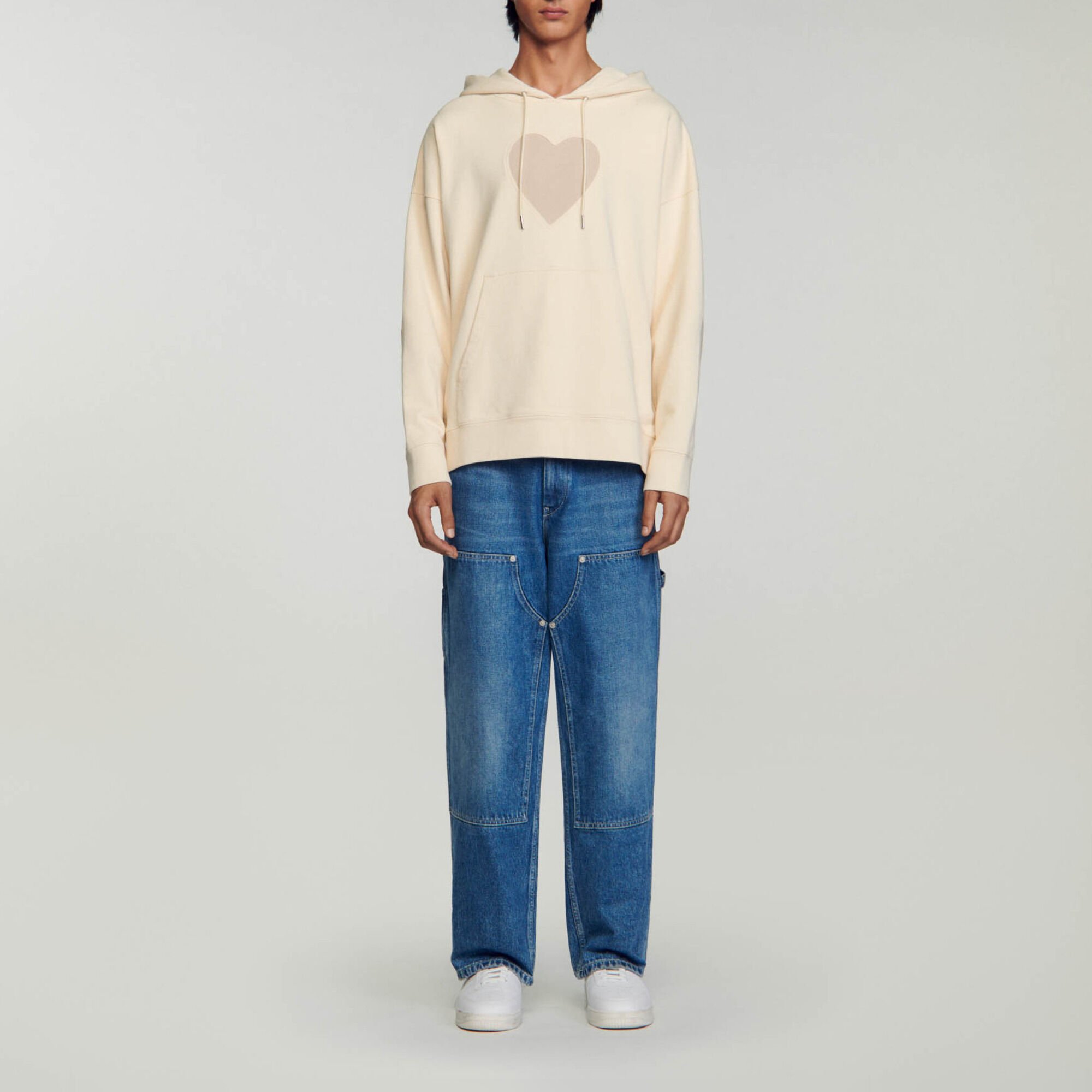 Sweatstof hoodie