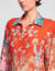 Overhemdblouse met print