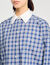 Overhemdblouse geruit met stras