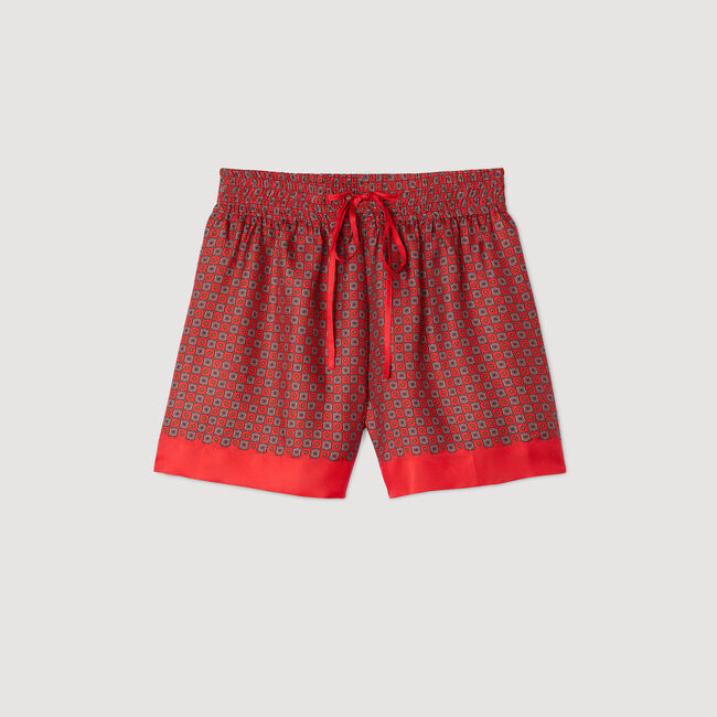 Short sjaalprint
