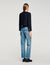 Tweed jasje met ruches