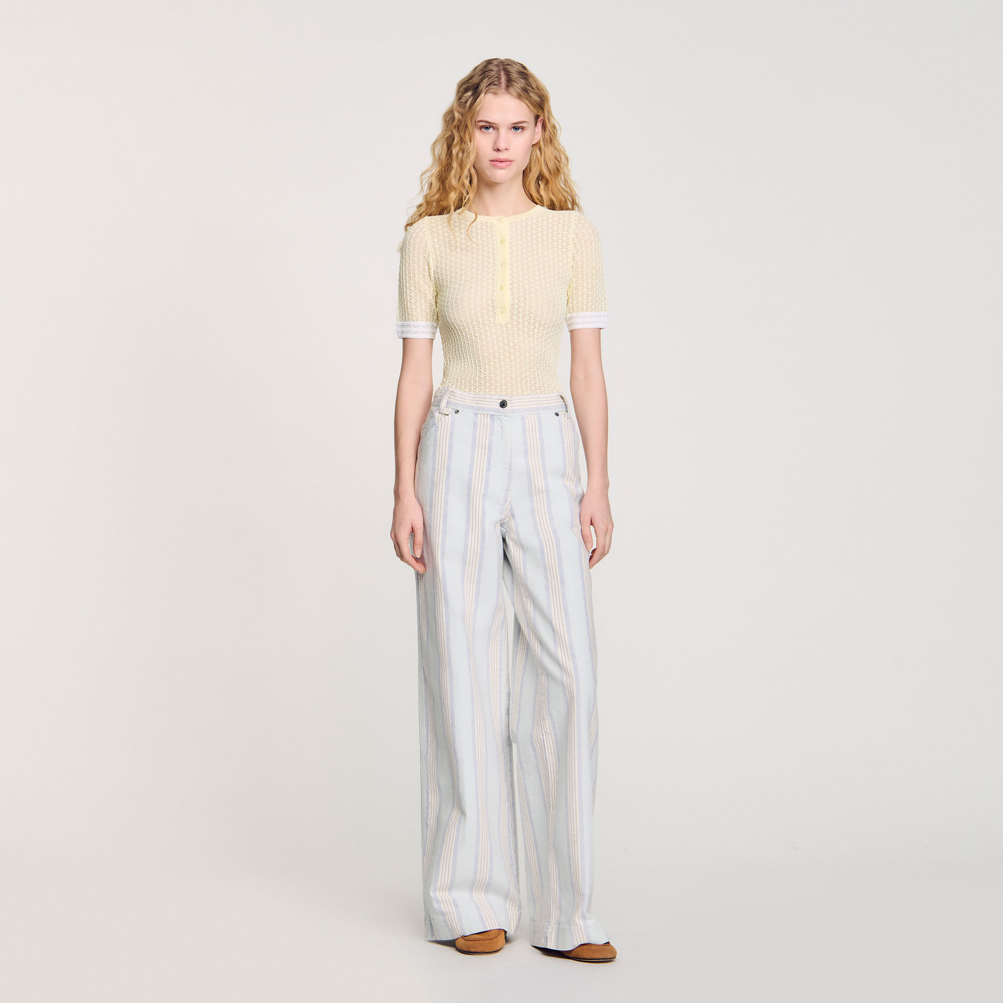 Jeans gestreept