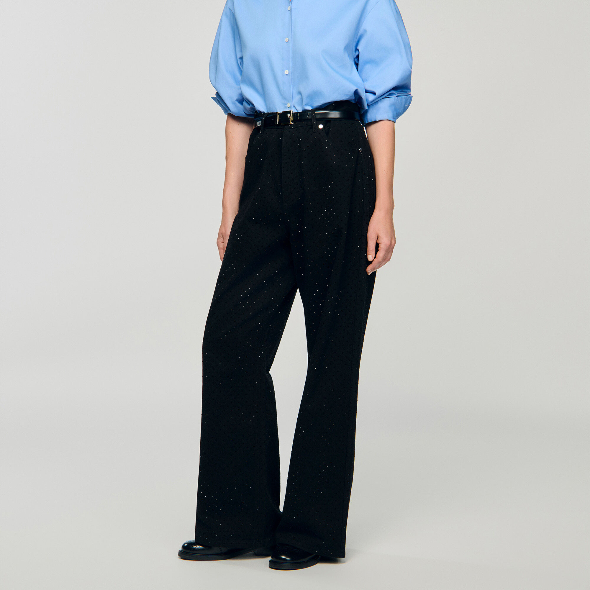 Jeans wijdvallend