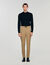 Rechte pantalon met elastiek