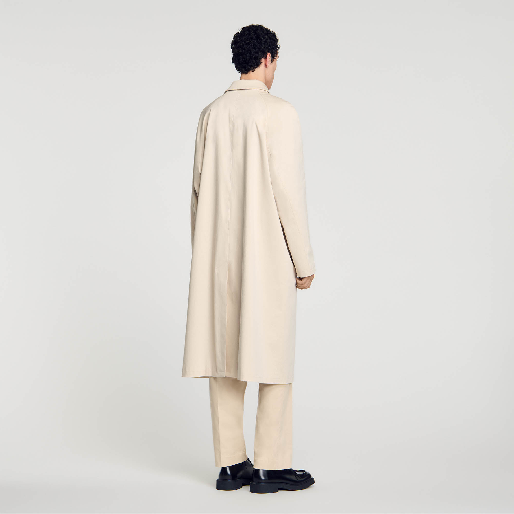 Lange trenchcoat