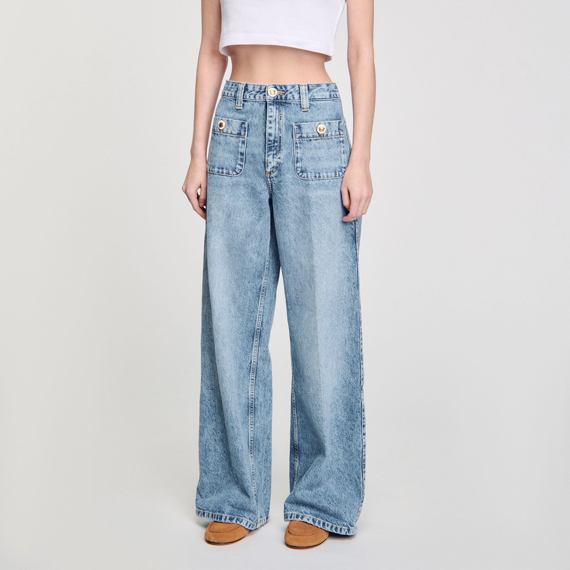 Jeans stone washed