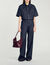 Tas bucket bag leer TANGOSO - Vrouw | Sandro