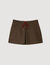 Skort met plooi