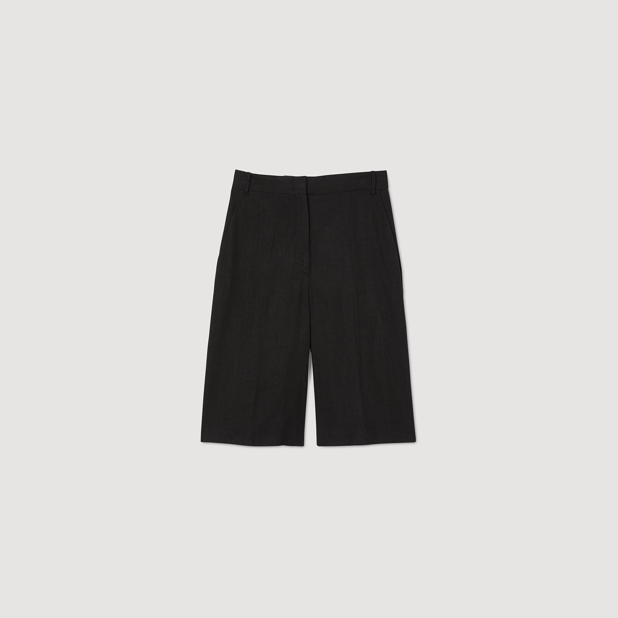 Bermuda linnenmix Sandro Dames