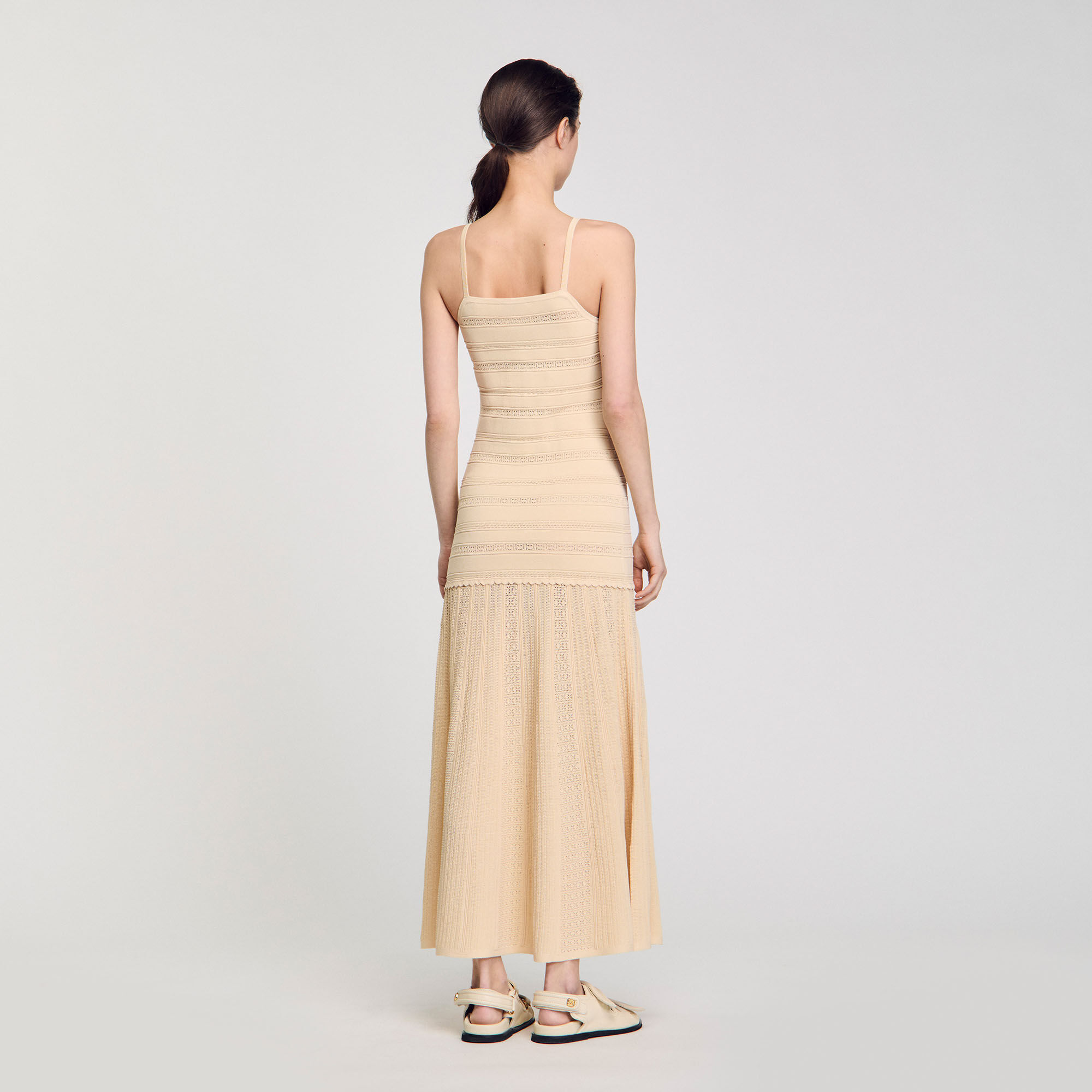 Lange jurk tricot