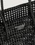Gevlochten shopper met patch