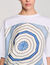 T-shirt met Spirales print