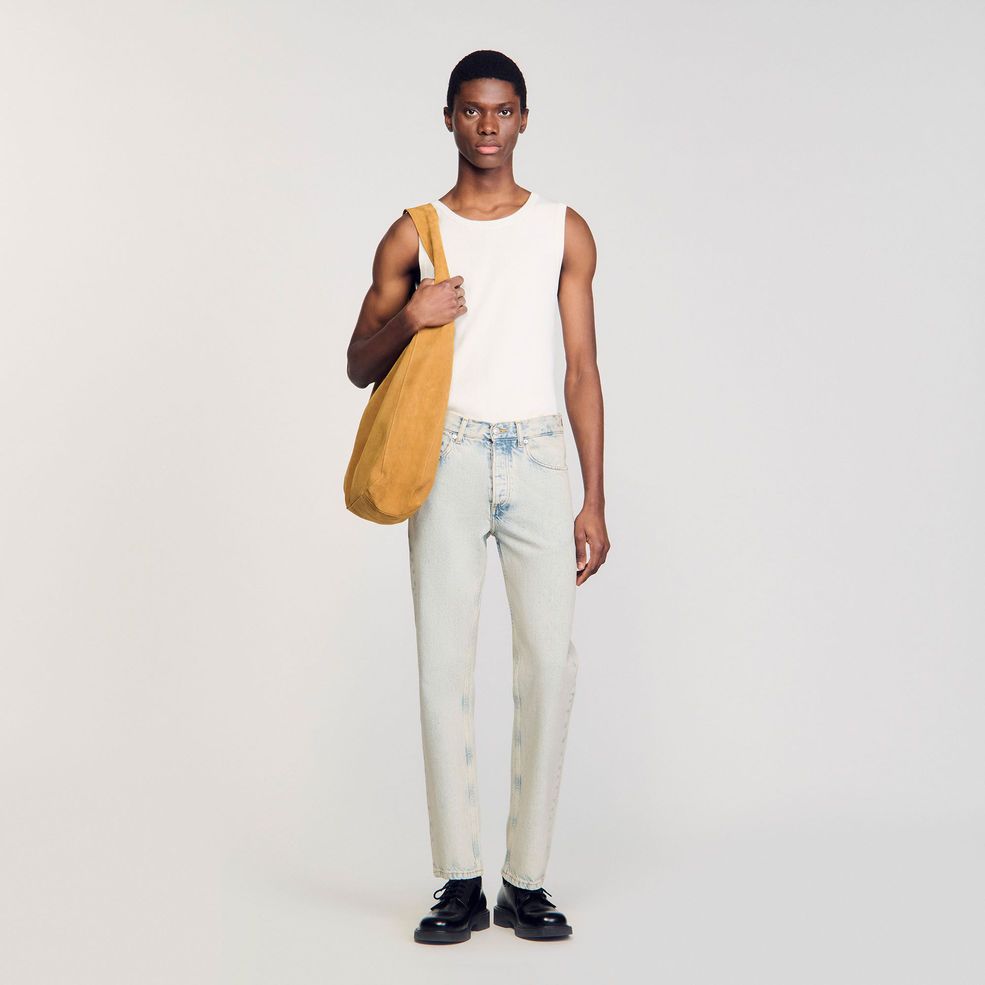 Jeans regular fit stone washed