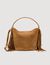 Tas bucket bag suède franjes