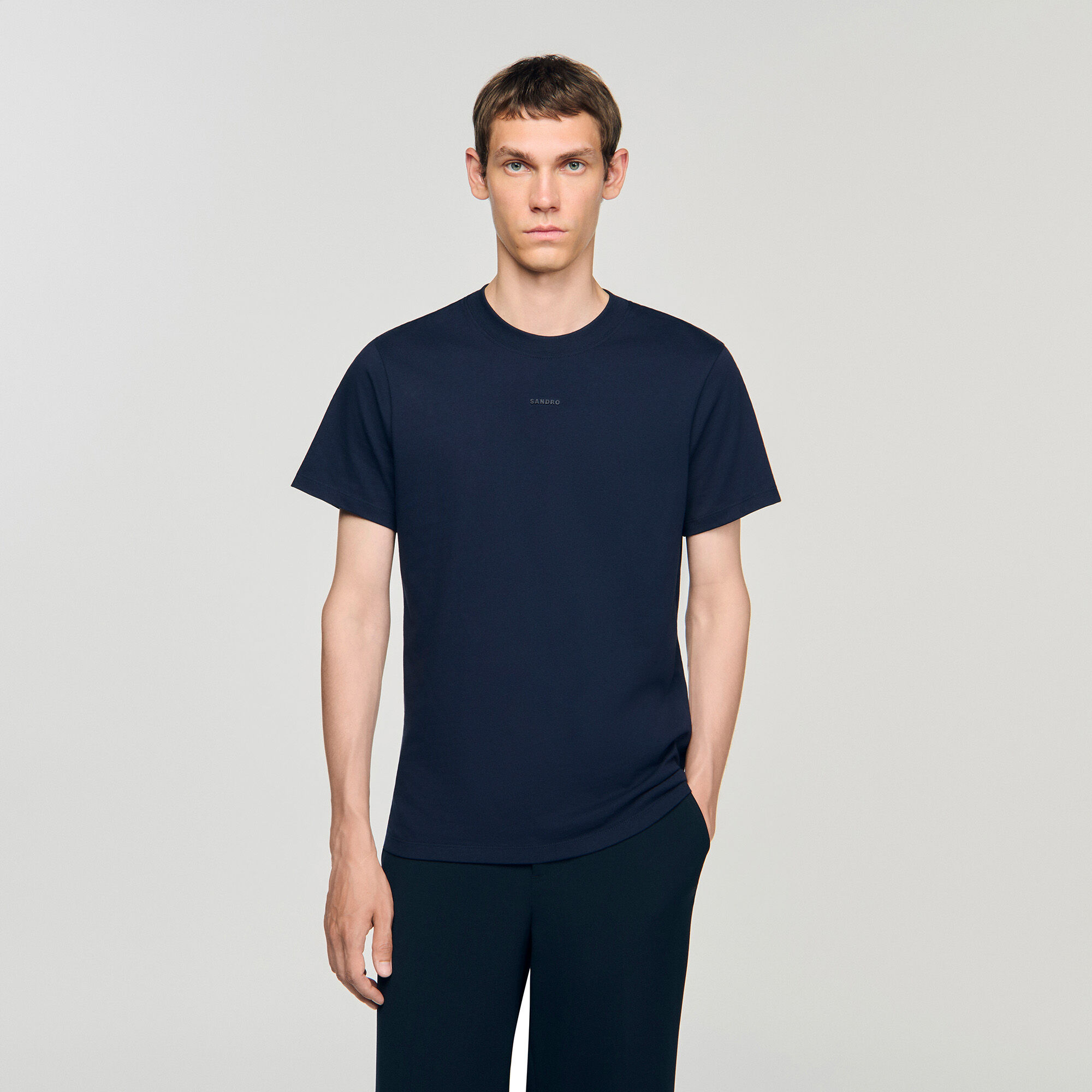 T-shirt katoen logo