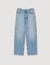 Rechte jeans met lage taille