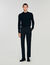 Rechte pantalon met elastiek