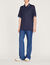 Poloshirt met biezen