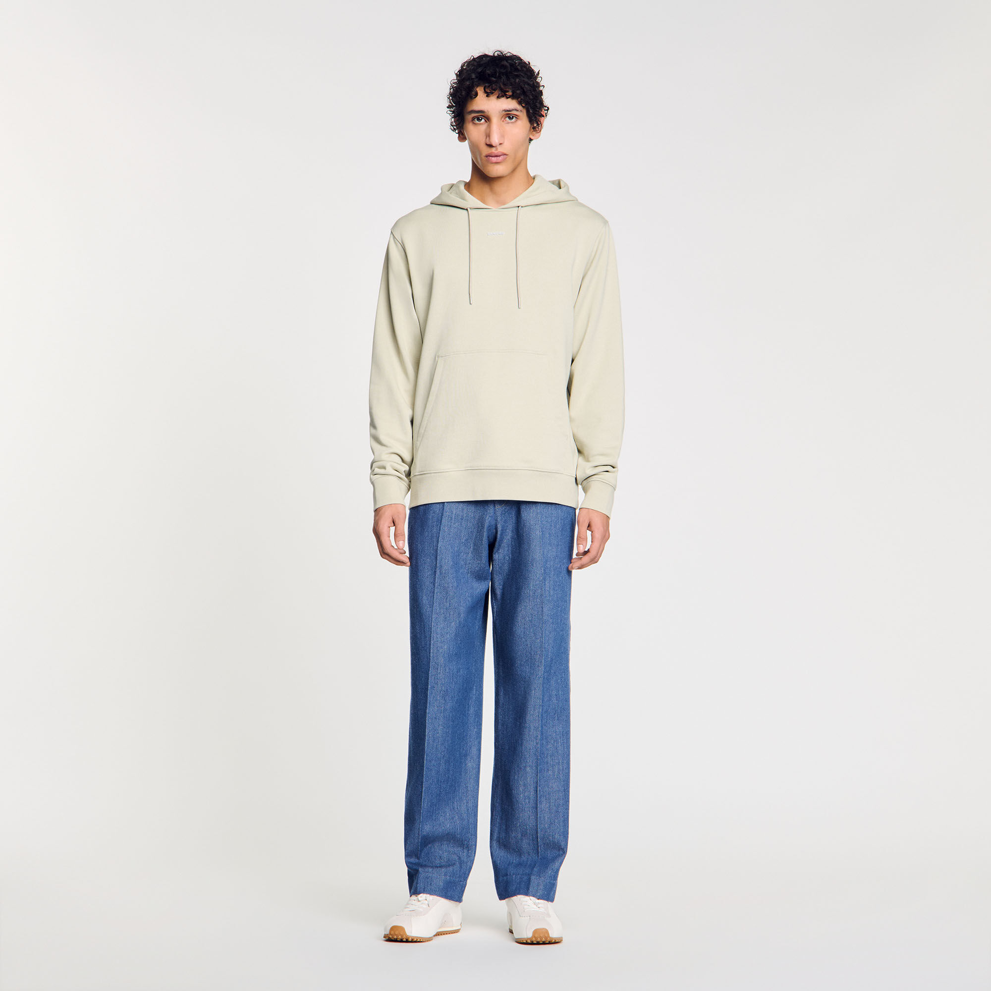 Hoodie met capuchon logo