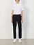 Katoenen pantalon met smalle pijpen