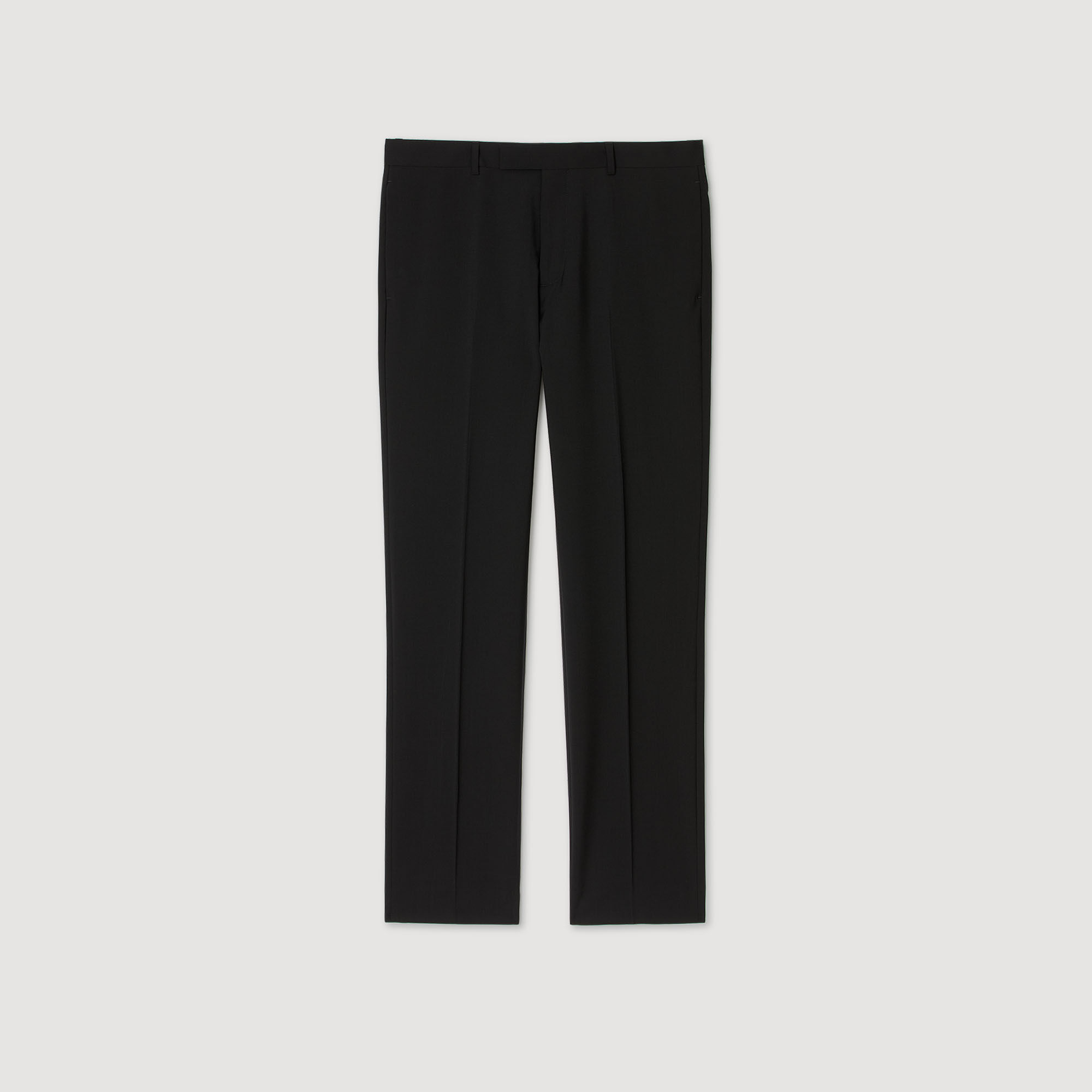 Pantalon satijnen details