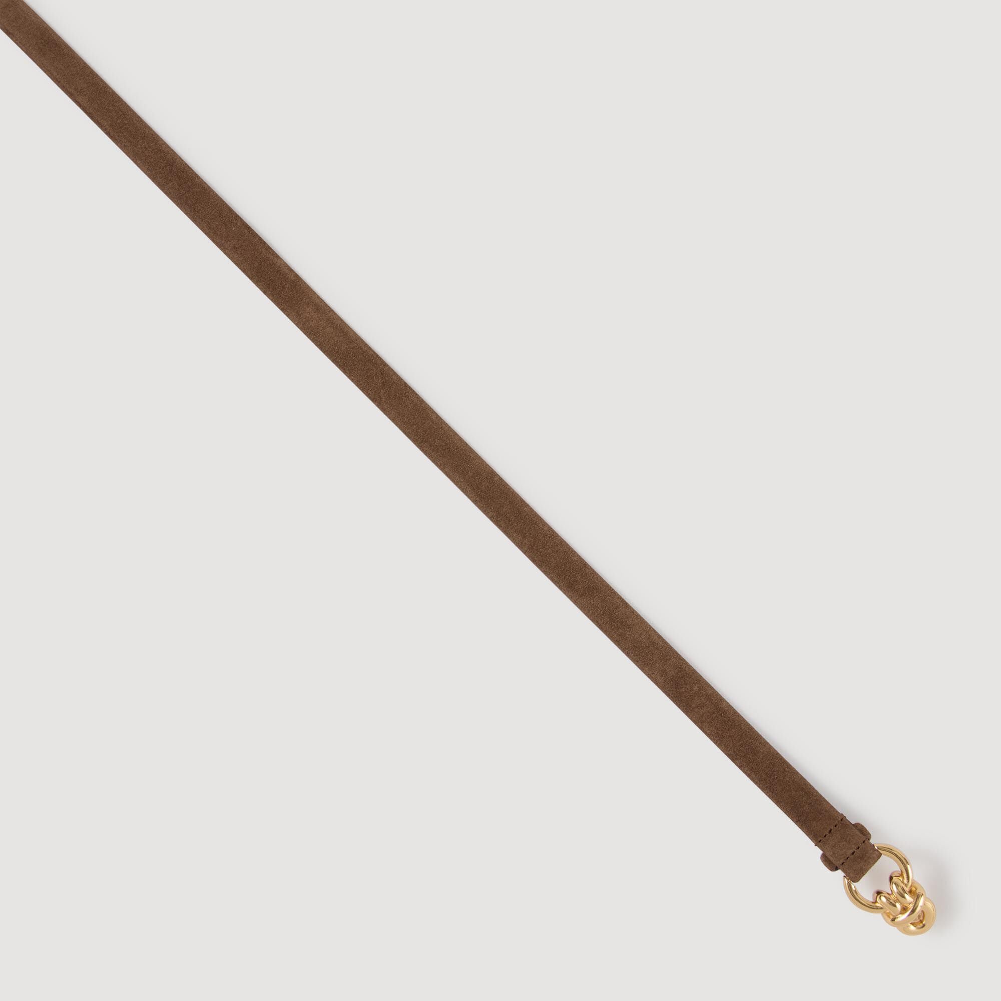Suède leren riem