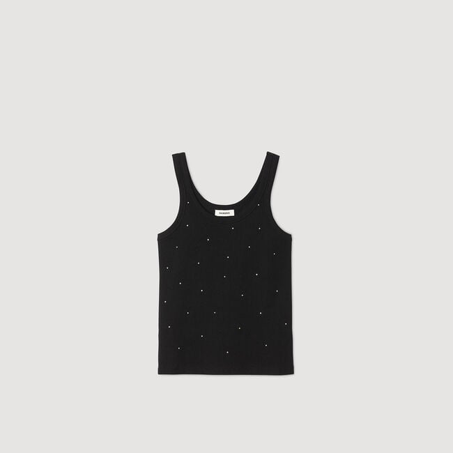Tanktop met stras