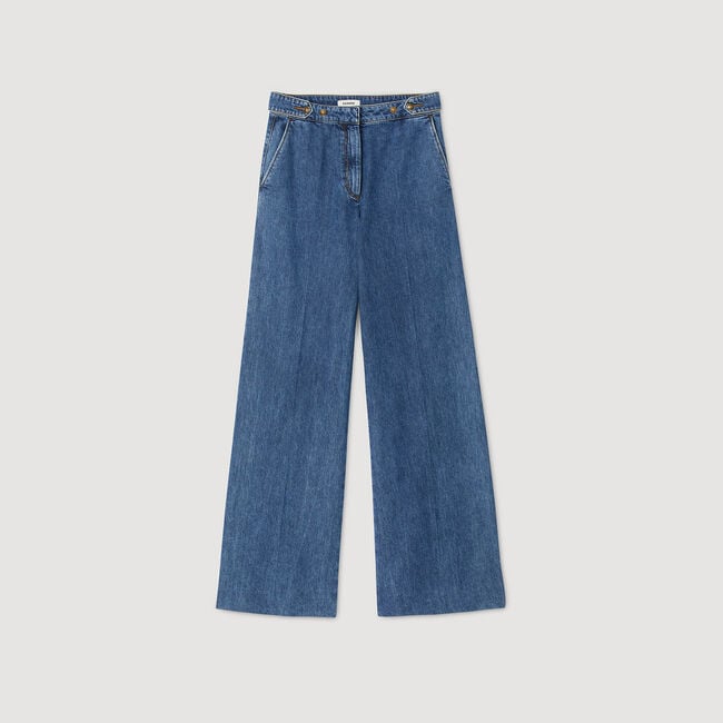 Jeans wijdvallend