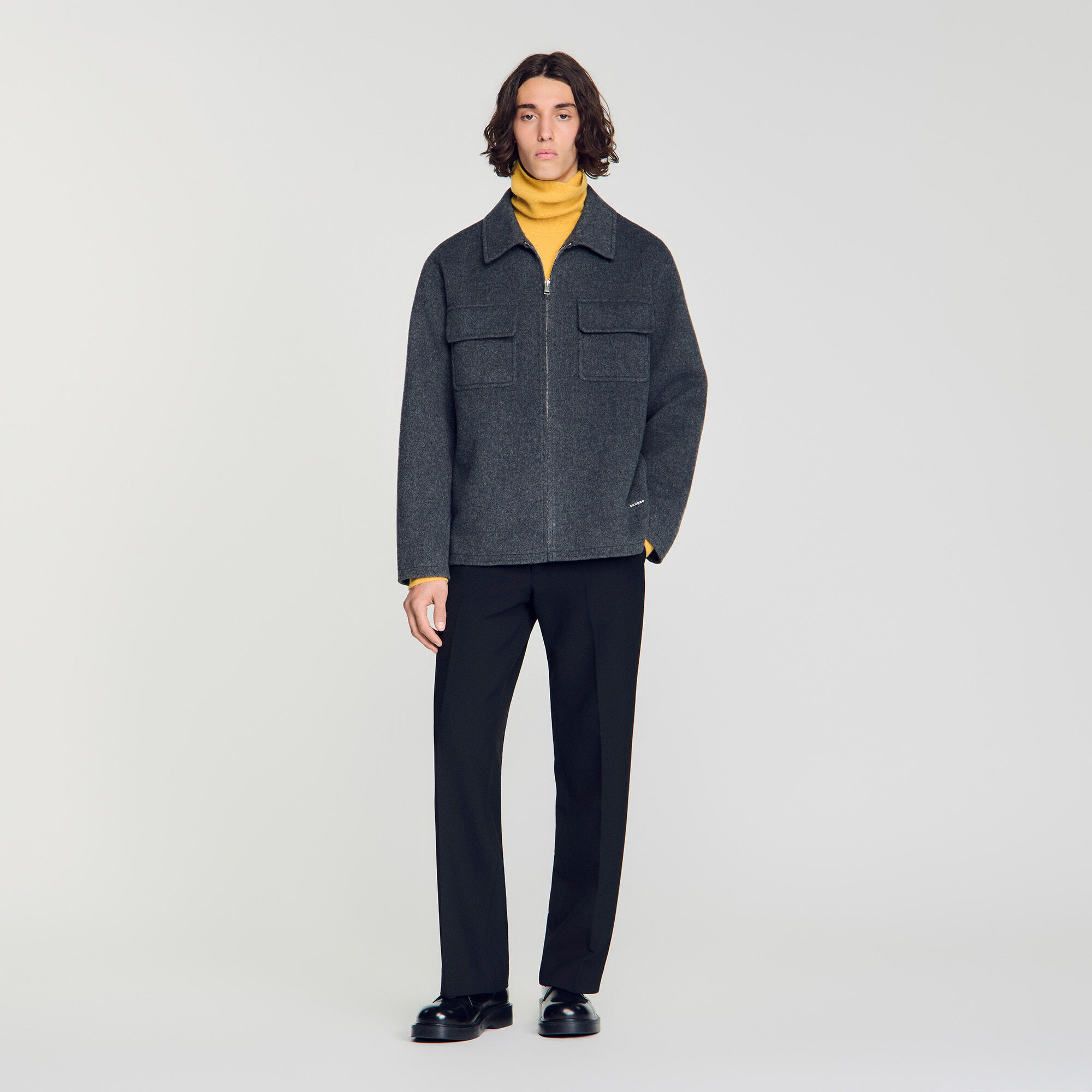 Overshirt met ritssluiting