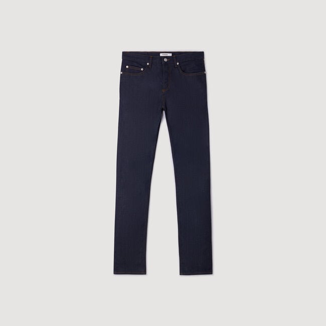 Strakke jeans met Waterless bleekproces