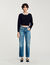 Cardigan vest kraag met parels