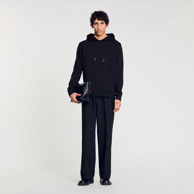 Hoodie met capuchon logo