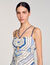 Lange jurk met Spirales-print