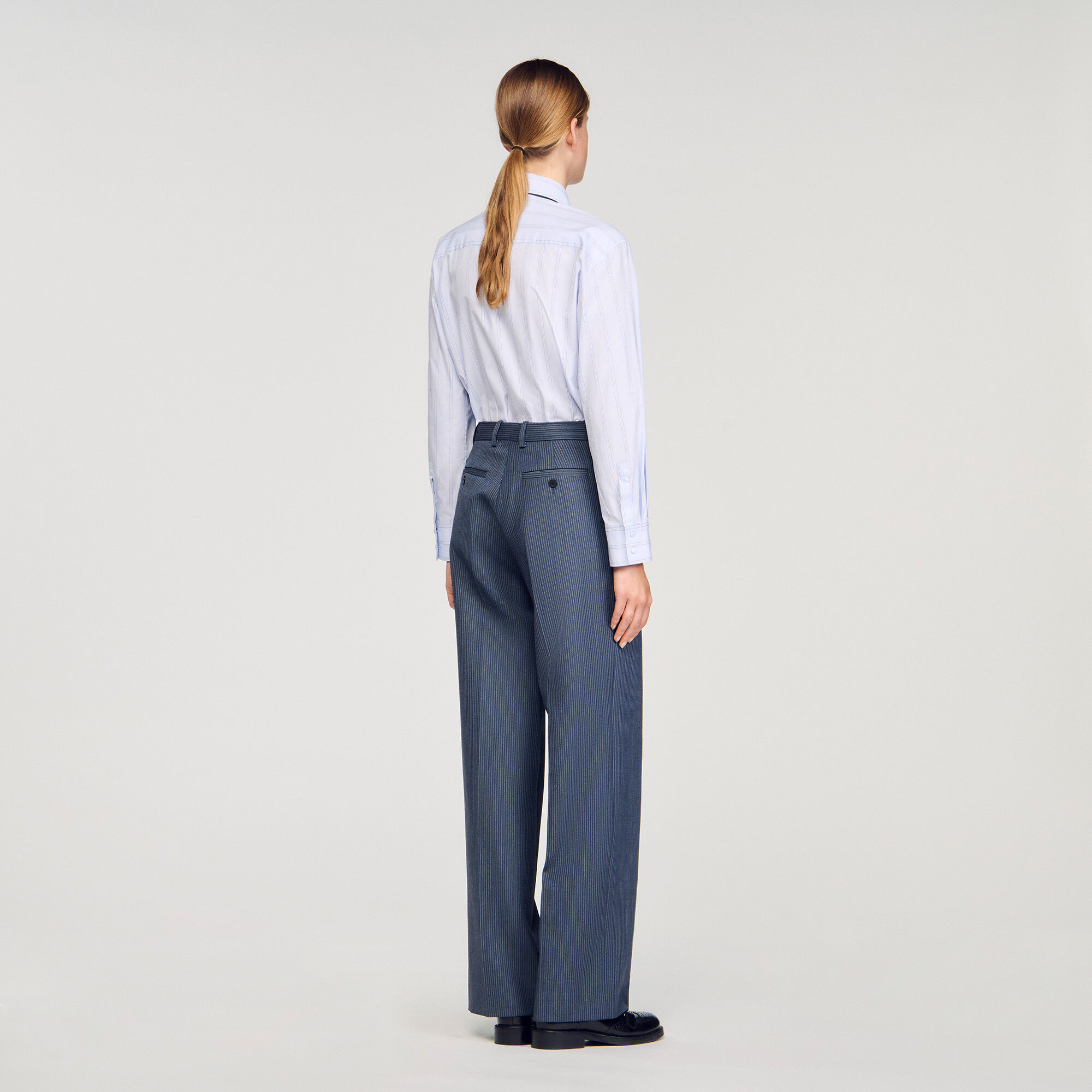 Gestreepte broek