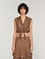 Overhemdblouse kort met stras