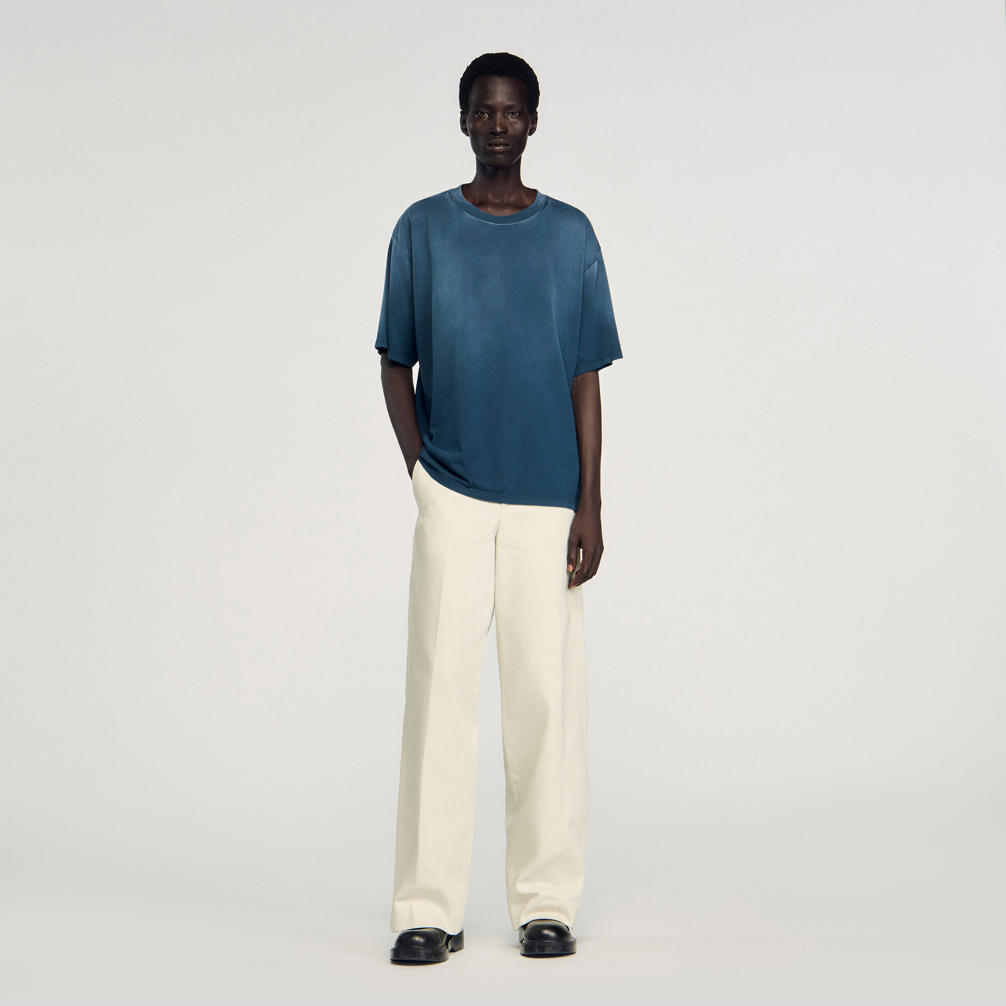 T-shirt oversized katoen