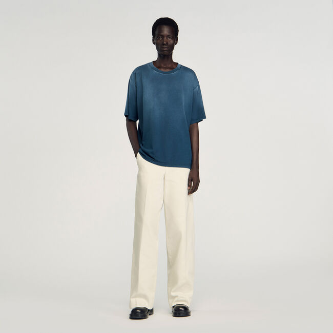 T-shirt oversized katoen