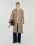 Oversized wollen jas