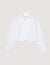 Korte overhemdblouse met strik