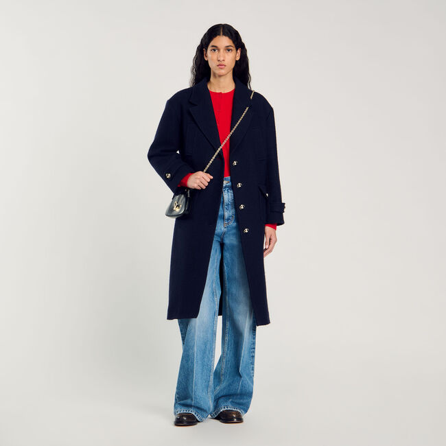 Lange oversized jas